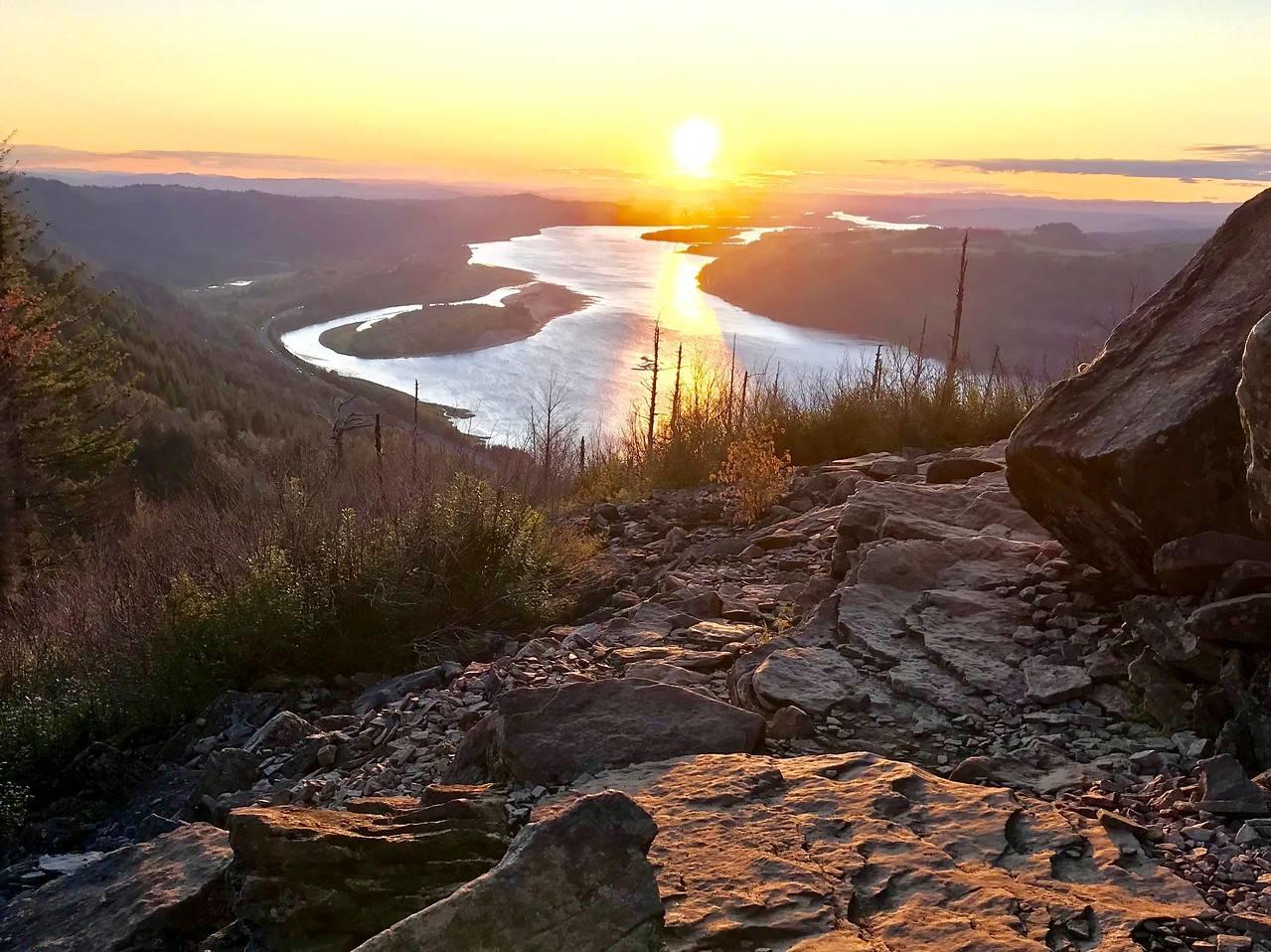 Angels Rest, Friends guided sunset hike: Steve Carples