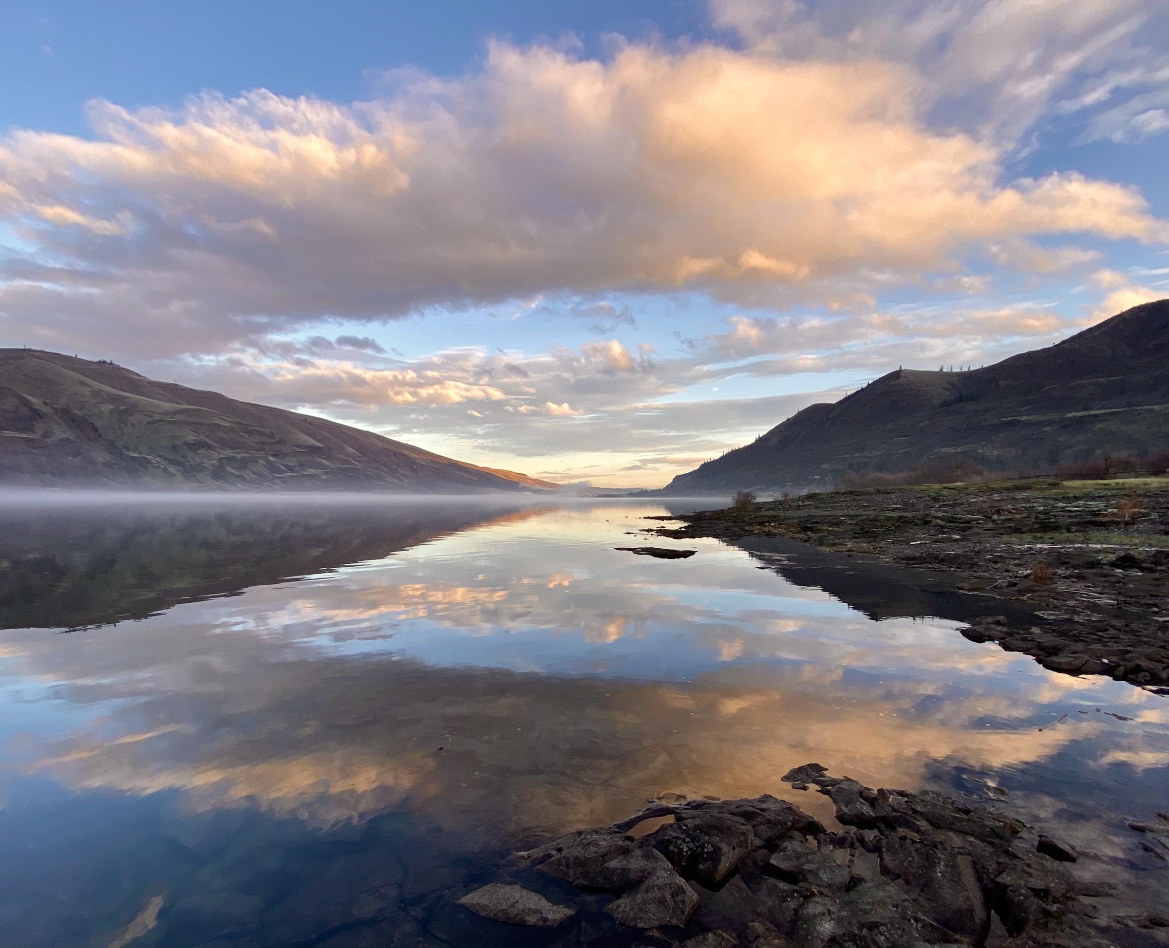 Camera phone winner - Robert Meyers - Columbia River view from Memaloose State Park