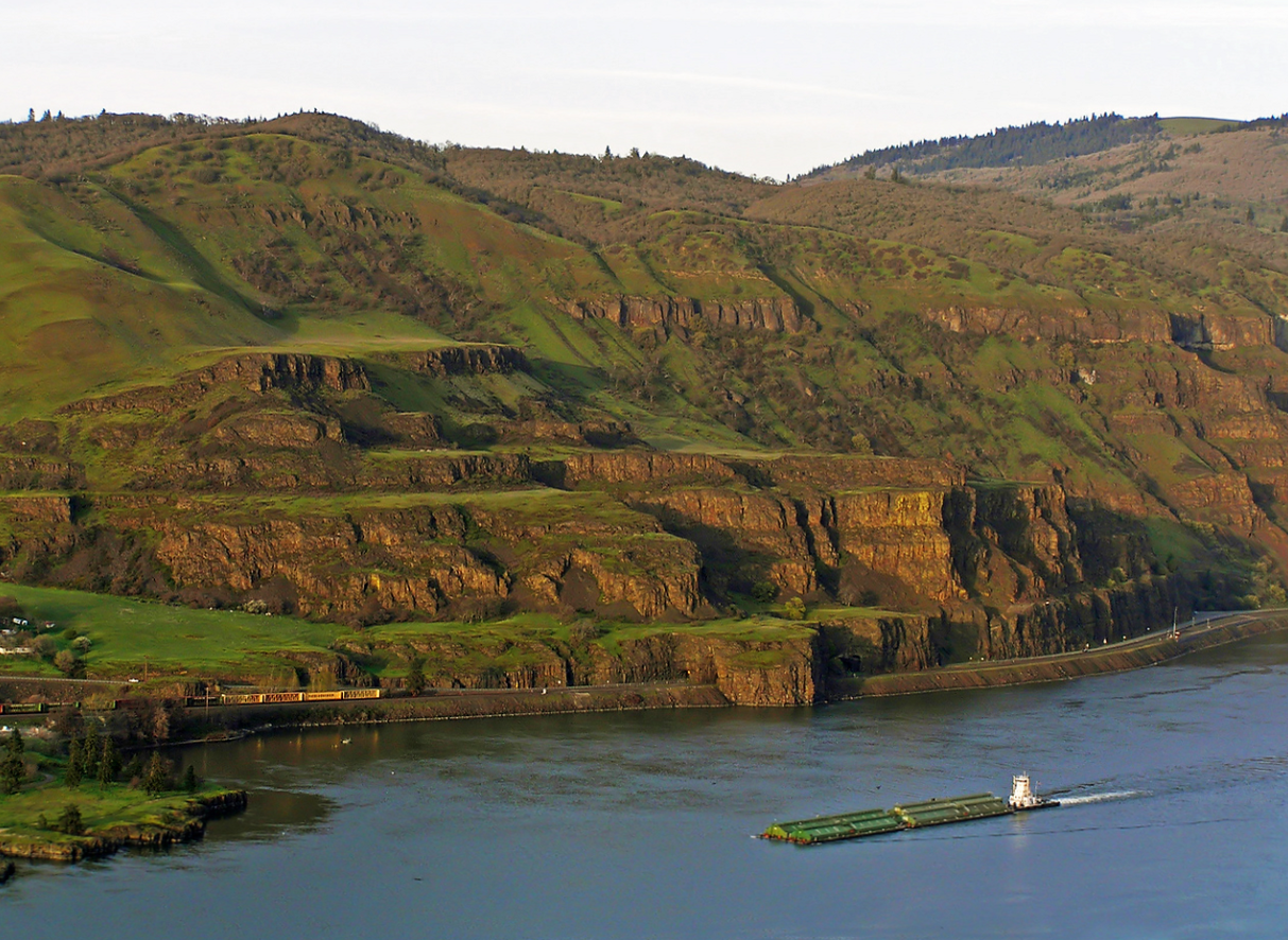 Honorable Mention Washington side Columbia River Lyle Cherry Orchard