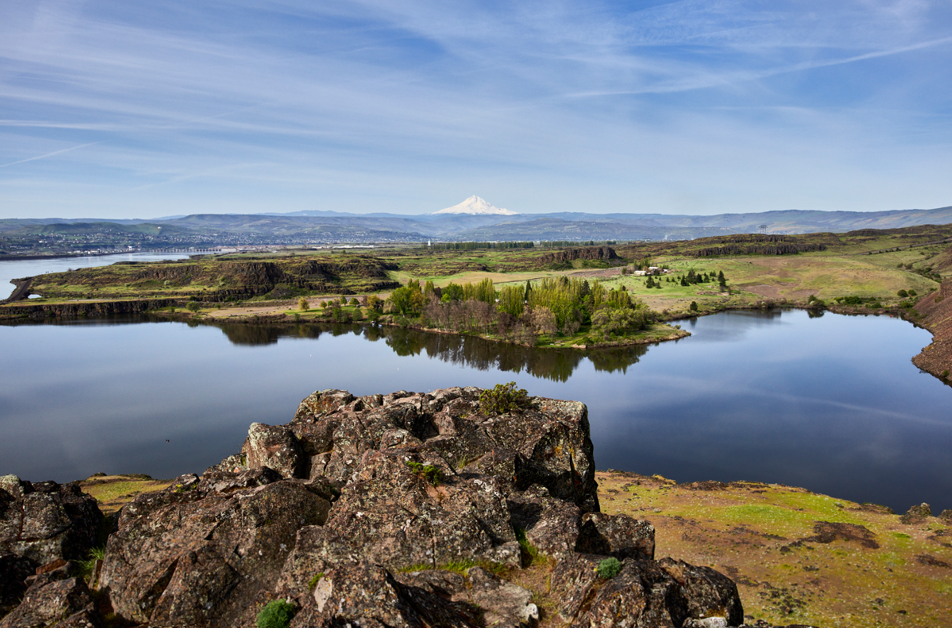 Carlson Harold finalist view from atop Horsethief Butte